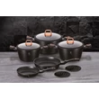 Kép 8/13 - Berlinger Haus Black Rose 10 részes edénykészlet (BH-8168)