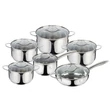 Kép 3/8 - Berlinger Haus Silver Jewellery  12 részes LUXUS edénykészlet (BH-6661)