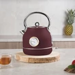 Kép 2/8 - Berlinger Haus Leonardo 1,7 l-es Retro Vízforraló Hőfokjelzővel (BH-9516)