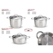 Kép 7/7 - Berlinger Haus Silver Jewellery rozsdamentes fazék üvegfedővel 12,5 L (BH-6287)