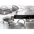 Kép 5/7 - Berlinger Haus Silver Jewellery rozsdamentes fazék üvegfedővel 12,5 L (BH-6287)