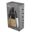 Kép 6/6 - Berlinger Haus Matte Black 10 részes Késkészlet bambusz állvánnyal (BH-2979)