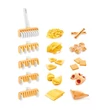 Kép 4/4 - Tescoma Delicia Multifunkciós ravioli, sajtos rúd, derelyevágó (630023)