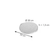 Kép 8/9 - Tescoma Delicia rácsmintás kerek tésztakiszúró 30 cm-es (630898)
