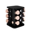 Kép 1/4 - Berlinger Haus Black Rose 13 db-os fűszertartó (BH-8559)