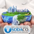 Kép 8/8 - Basic Black Szódagép SodaCo CO2 patronnal, 2 db palackkal, tömítéssel (B-100/B) 