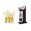 Kép 5/11 - Prince Rose Gold Szódagép SodaCo CO2 patronnal, 2 db palackkal, tömítéssel (P-100/RG) 