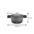 Kép 2/6 - Tescoma BORDEAUX Prémium lábas 20 cm (780420)