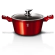 Kép 2/6 - Berlinger Haus Burgundy Metallic Indukciós lábas 24 cm-es (BH-1257)
