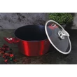 Kép 3/6 - Berlinger Haus Burgundy Metallic Indukciós lábas 24 cm-es (BH-1257)
