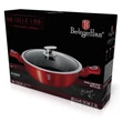 Kép 7/7 - Berlinger Haus Burgundy Metallic Line Indukciós alacsony lábas fedővel 24 cm-es (BH-1262)