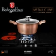 Kép 6/6 - Berlinger Haus Rose Gold indukciós lábas 30 cm-es (BH-6194)