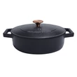 Kép 7/8 - Berlinger Haus Black Rose Öntöttvas alacsony lábas fedővel 26 cm-es (BH-6493)