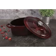 Kép 7/7 - Berlinger Haus Burgundy Öntöttvas ovális lábas fedővel 30 cm-es (BH-6499)