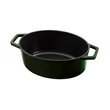 Kép 5/9 - Berlinger Haus Smaragdzöld Öntöttvas ovális lábas fedővel 30 cm-es (BH-6505)
