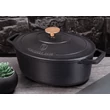 Kép 7/7 - Berlinger Haus Black Rose Öntöttvas ovális lábas fedővel 32 cm-es (BH-6518)