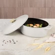 Kép 4/7 - Berlinger Haus Sahara Öntöttvas ovális lábas fedővel 30 cm-es (BH-6540)