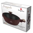 Kép 6/7 - Berlinger Haus Leonardo Nordic TitánPro bevonatú Lábas fedővel 28 cm-es (BH-8299) 