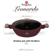 Kép 2/7 - Berlinger Haus Leonardo Nordic TitánPro bevonatú Lábas fedővel 28 cm-es (BH-8299) 