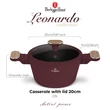 Kép 2/9 - Berlinger Haus Leonardo Nordic TitánPro bevonatú Lábas fedővel 2,5 l-es (BH-8300) 