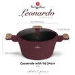 Kép 2/9 - Berlinger Haus Leonardo Nordic TitánPro bevonatú Lábas fedővel 4,1 l-es (BH-8301) 