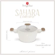 Kép 2/8 - Berlinger Haus Sahara Nordic TitánPro bevonatú Lábas fedővel 20 cm-es (BH-8319) 