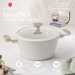 Kép 3/9 - Berlinger Haus Sahara Nordic TitánPro bevonatú Lábas fedővel 24 cm-es (BH-8320) 