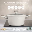 Kép 7/9 - Berlinger Haus Sahara Nordic TitánPro bevonatú Lábas fedővel 24 cm-es (BH-8320) 