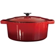 Kép 3/5 - Berlinger Haus Burgundy Öntöttvas lábas fedővel 28 cm-es (BH-8643)