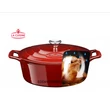Kép 5/5 - La Cuisine Berry öntöttvas ovális lábas fedővel 29 cm-es (432028)