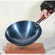 Kép 4/6 - Tradicionális kínai szénacél wok (10481)