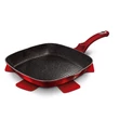 Kép 1/7 - Berlinger Haus Burgundy indukciós grill serpenyő 28 cm-es (BH-1271)
