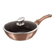 Kép 4/5 - Berlinger Haus Rose Gold Indukciós serpenyő fedővel 24 cm-es (BH-1517)