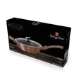 Kép 3/4 - Berlinger Haus Rose Gold Indukciós serpenyő fedővel 28 cm-es (BH-1518)