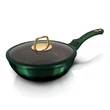 Kép 4/5 - Berlinger Haus Smaragdzöld Indukciós serpenyő fedővel 24 cm-es (BH-6049)