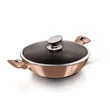 Kép 4/5 - Berlinger Haus Rose Gold Wok fedővel 30 cm-es (BH-7100)