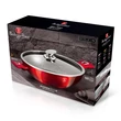 Kép 2/4 - Berlinger Haus Burgundy Wok fedővel 30 cm-es (BH-7110)