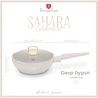 Kép 2/8 - Berlinger Haus Sahara TitánPro bevonatú Mély Serpenyő Fedővel 24 cm-es (BH-8062) 