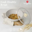Kép 5/10 - Berlinger Haus Sahara TitánPro bevonatú Wok Fedővel 30 cm-es (BH-8065)