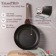 Kép 7/9 - Berlinger Haus Leonardo Nordic TitánPro bevonatú Serpenyő 24 cm-es (BH-8289)