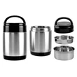 Kép 3/4 - Dupla Falú INOX Ételtermosz, Ételhordó 1,8 l-es (PH-10426)