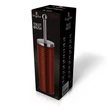 Kép 3/5 - Berlinger Haus Burgundy WC kefe INOX tartóval (BH-6511)
