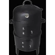 Kép 4/4 - BBQ Smoker, Faszenes Grillező, Füstölő (13991)