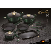 Berlinger Haus Smaragdzöld 12+2 részes edénykészlet (BH-6066)