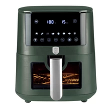 Berlinger Haus Matte Green 8 l-es Forrólevegős Sütő LCD Kijelzővel (BH-9710)