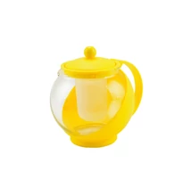 Hőálló Üveg Teáskanna műanyag szűrővel 1,25 l-es (RS-12461)