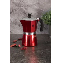 Berlinger Haus Burgundy Metallic Line 6 személyes kotyogós kávéfőző (BH-8563)