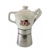 Fatima kávéfőző 2-4 személyes, porcelán kiöntővel (SZÁ-68)