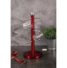 Berlinger Haus Burgundy Bögretartó állvány (BH-1346)