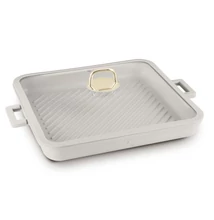 Berlinger Haus Sahara TitánPro bevonatú Grill serpenyő fedővel, 34x34 cm (BH-7790)
